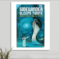 R.E.M. 'The Sidewinder Sleeps Tonite' Art Print - RecombinantCulture