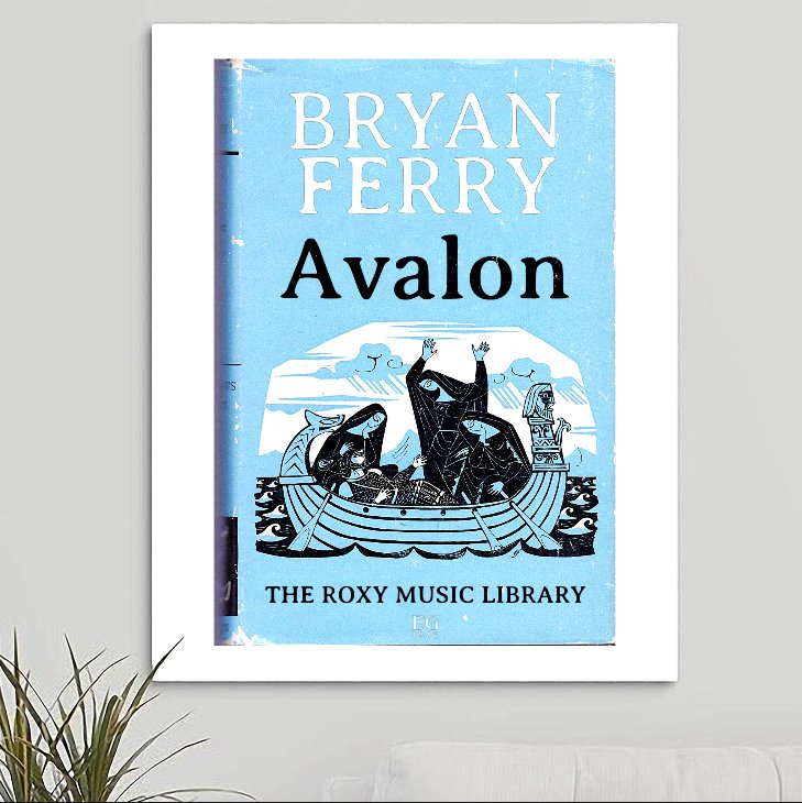 Roxy Music 'Avalon' Art Print - RecombinantCulture