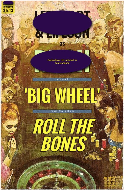 Rush - inspired 'Big Wheel' Art Print - RecombinantCulture