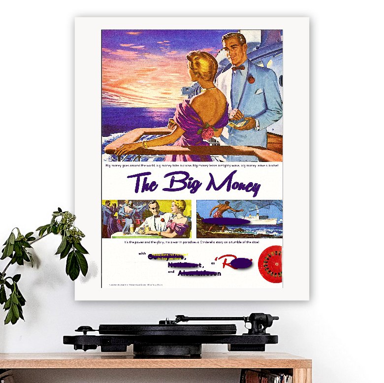 Rush-inspired 'The Big Money' Art Print - RecombinantCulture