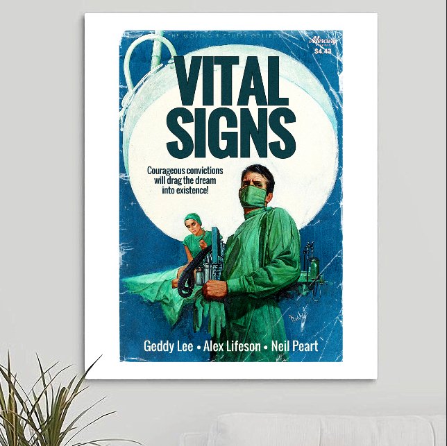 Rush 'Vital Signs' Art Print - RecombinantCulture