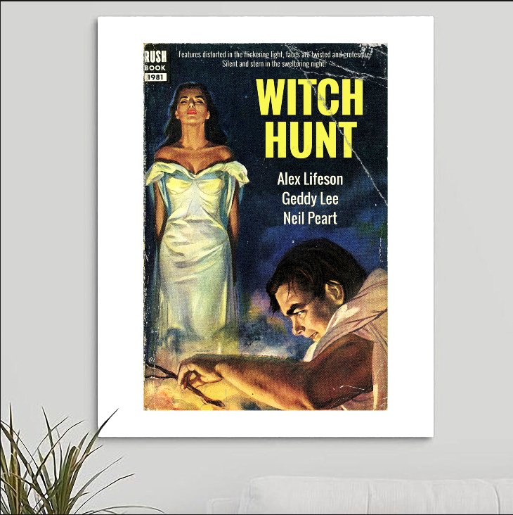 Rush 'Witch Hunt' Art Print - RecombinantCulture