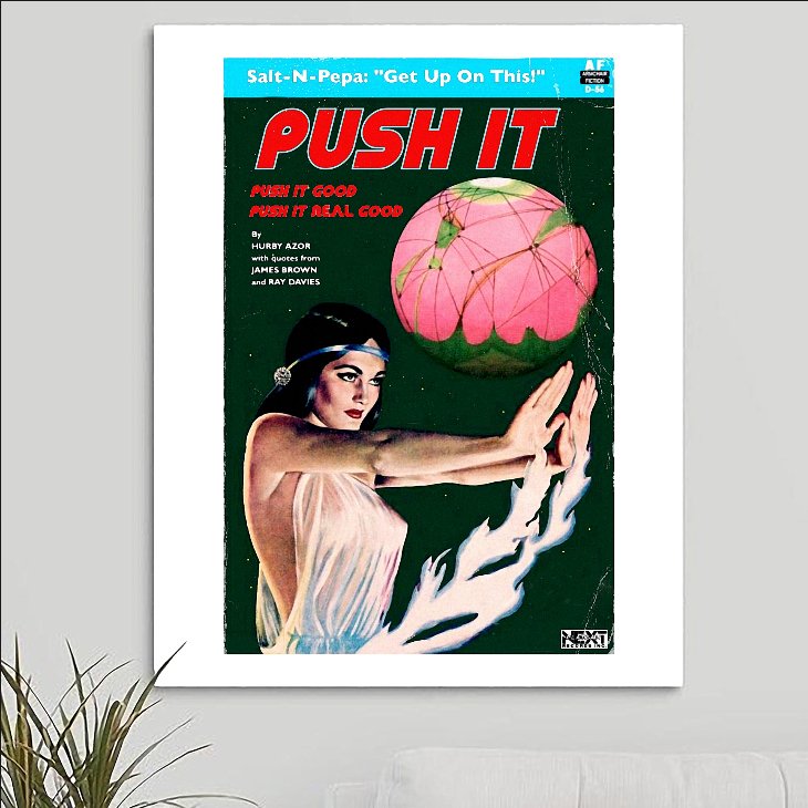 Salt-N-Pepa 'Push It' Art Print - RecombinantCulture