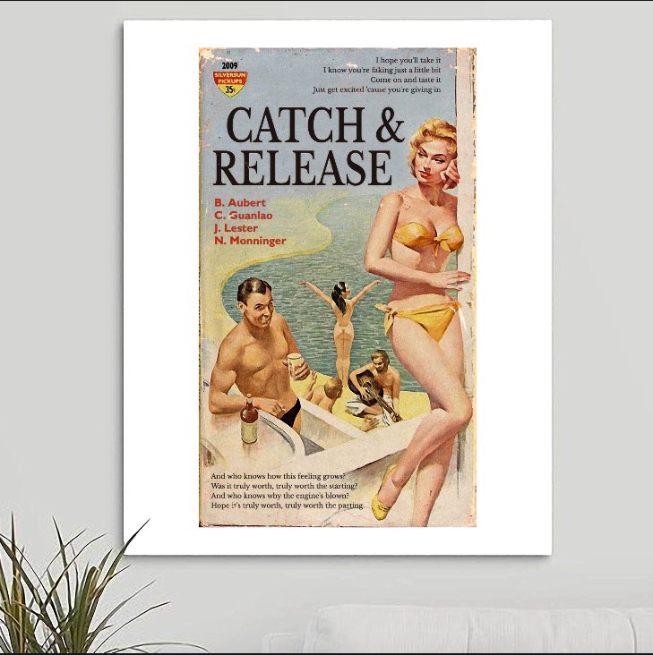 Silversun Pickups 'Catch and Release' Art Print - RecombinantCulture