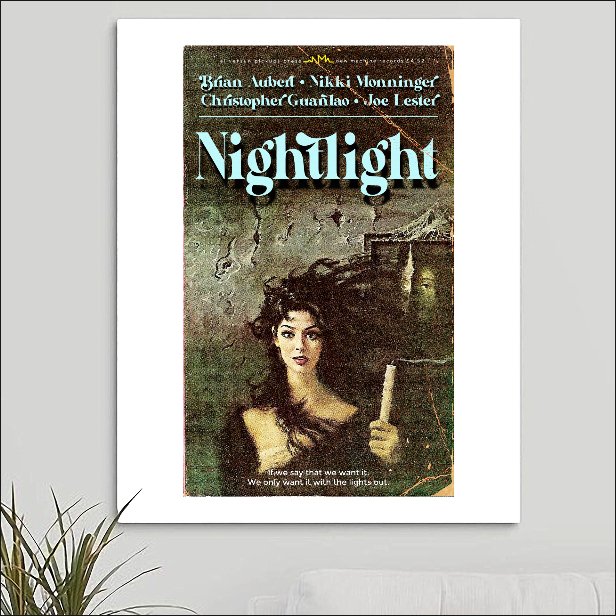 Silversun Pickups 'Nightlight' Art Print - RecombinantCulture