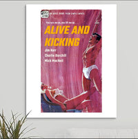 Simple Minds 'Alive and Kicking' Art Print - RecombinantCulture