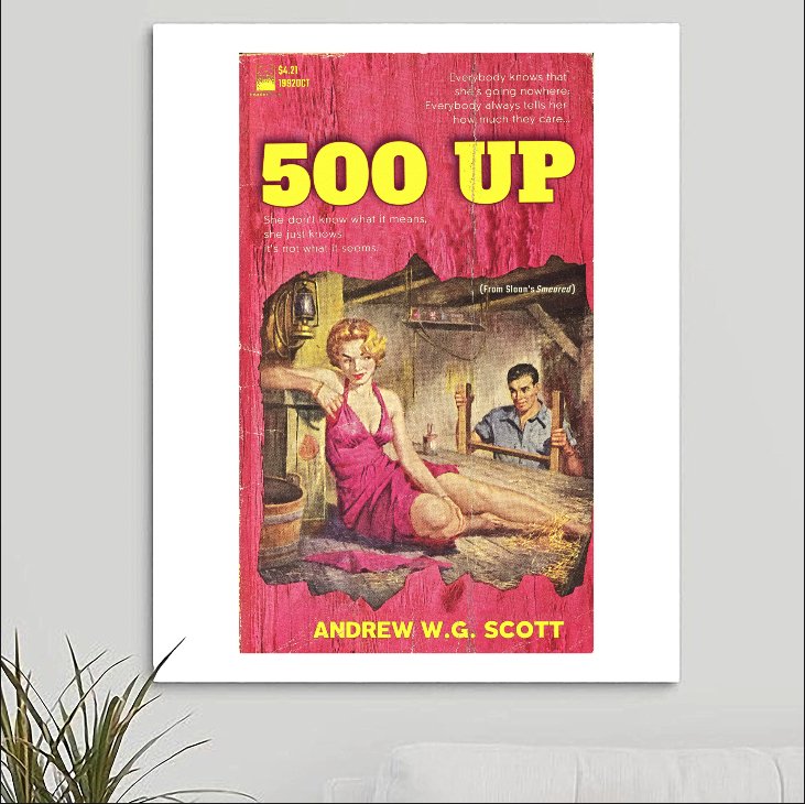 Sloan '500 Up' Art Print - RecombinantCulture