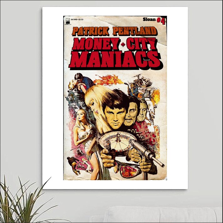 Sloan 'Money City Maniacs' Art Print - RecombinantCulture