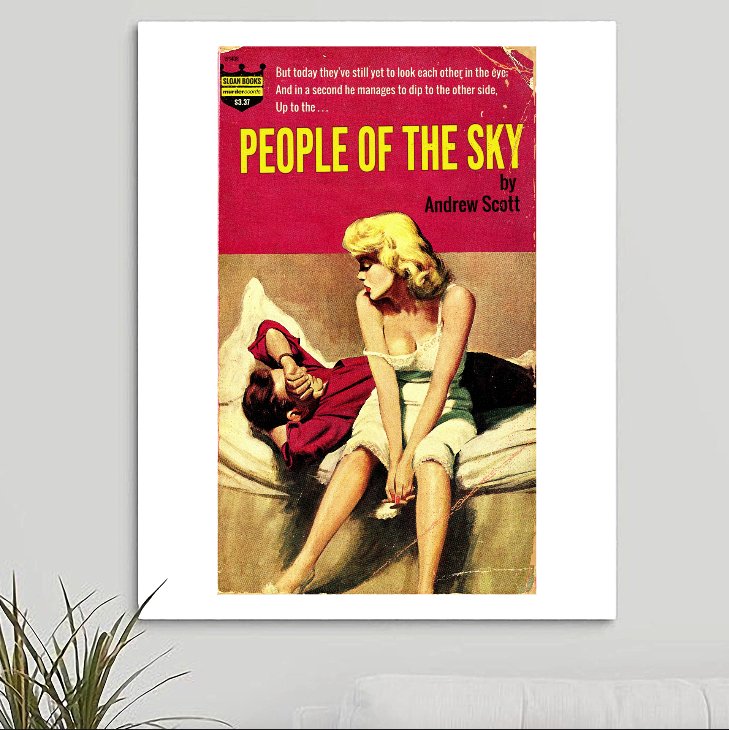 Sloan 'People Of The Sky' Art Print - RecombinantCulture