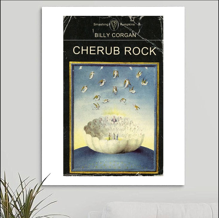 Smashing Pumpkins 'Cherub Rock' Art Print - RecombinantCulture