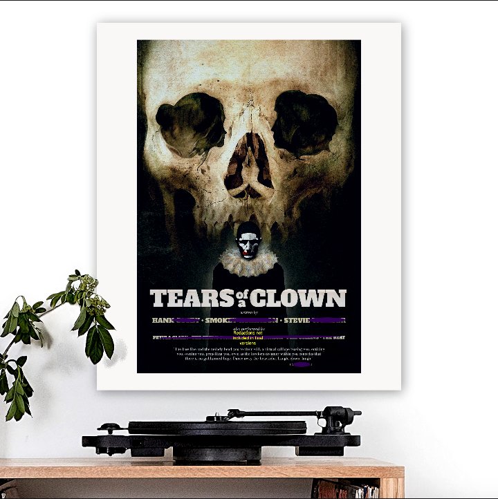 Smokey Robinson & the Miracles/The Beat-inspired 'Tears of a Clown' Art Print - RecombinantCulture