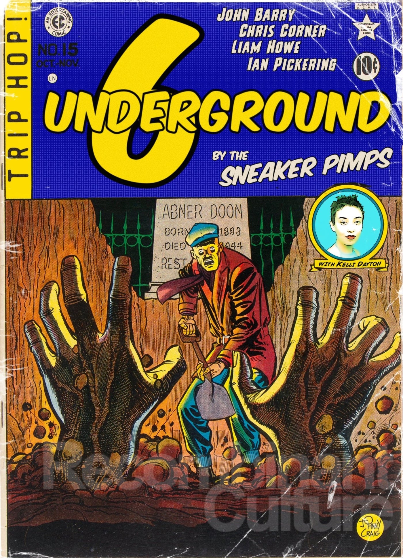 Sneaker Pimps '6 Underground' Art Print - RecombinantCulture