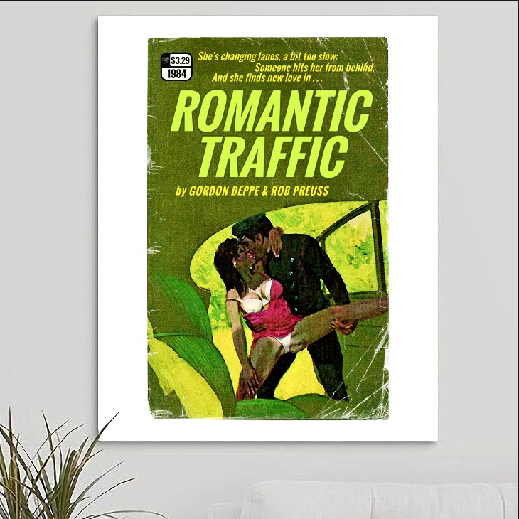 Spoons 'Romantic Traffic' Art Print - RecombinantCulture