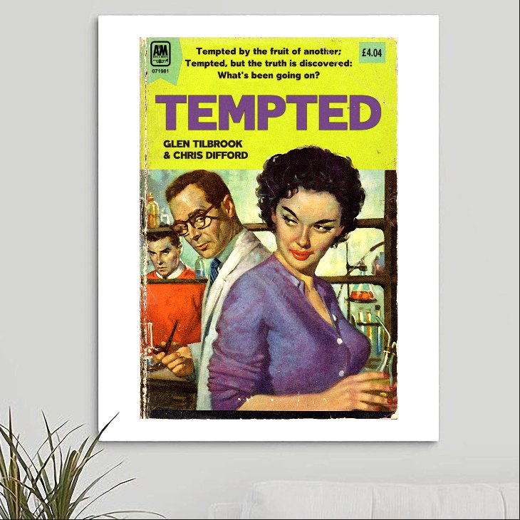 Squeeze 'Tempted' Art Print - RecombinantCulture