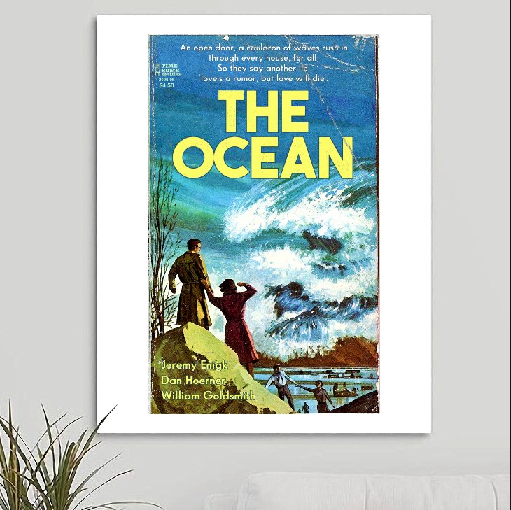 Sunny Day Real Estate 'The Ocean' Art Print - RecombinantCulture