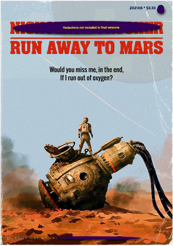 Talk-inspired 'Run Away To Mars' Art Print - RecombinantCulture