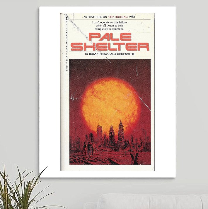 Tears for Fears 'Pale Shelter' v1 Art Print - RecombinantCulture