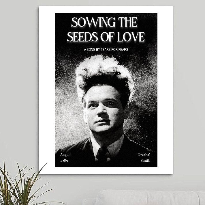 Tears for Fears 'Sowing The Seeds Of Love' Art Print - RecombinantCulture