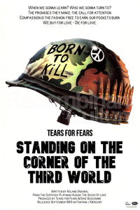 Tears for Fears 'Standing On The Corner Of The Third World' Art Print - RecombinantCulture