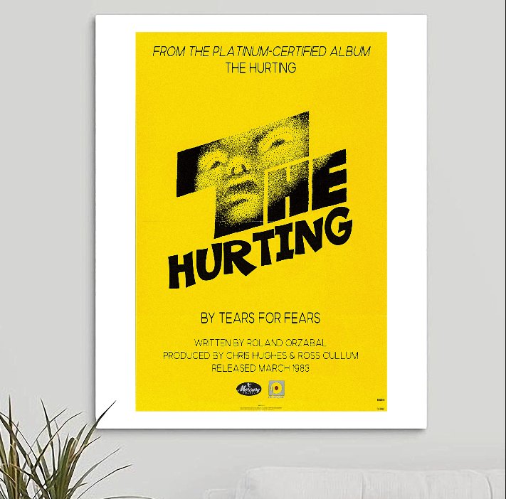 Tears for Fears 'The Hurting' Art Print - RecombinantCulture