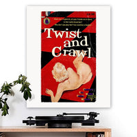 The Beat-inspired 'Twist and Crawl' Art Print - RecombinantCulture