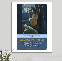 The Beatles 'While My Guitar Gently Weeps' Art Print - RecombinantCulture