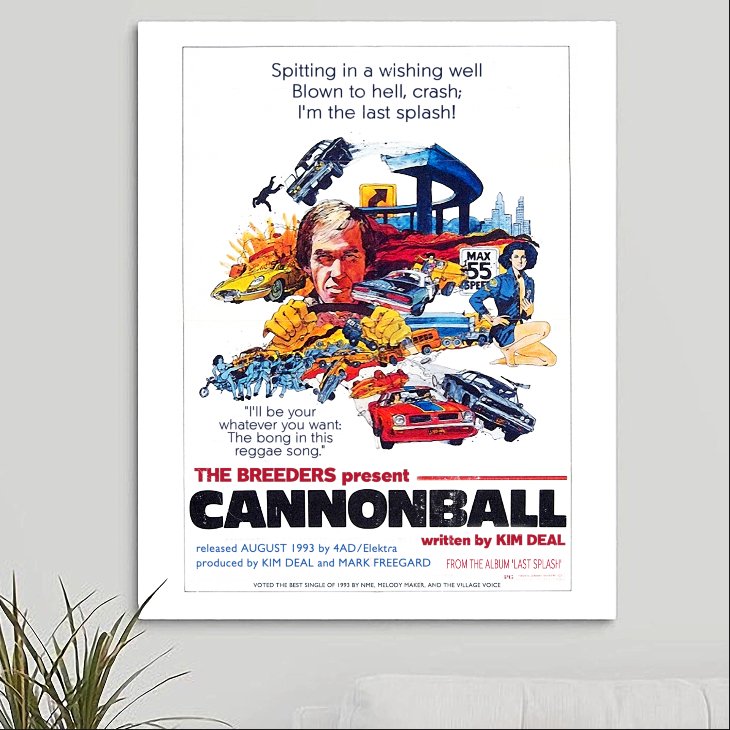 The Breeders 'Cannonball' Art Print - RecombinantCulture