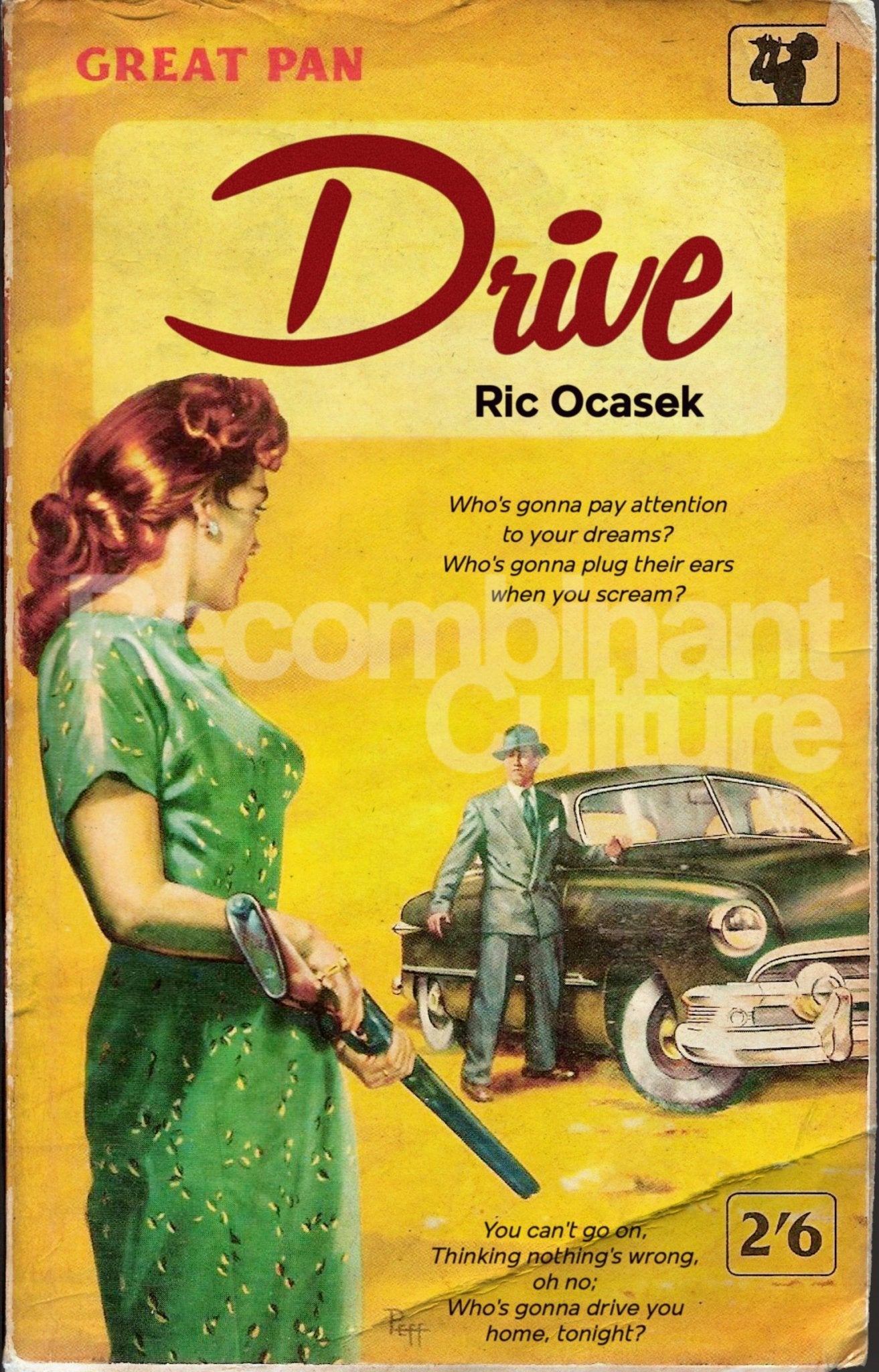 The Cars 'Drive' Art Print - RecombinantCulture