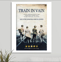 The Clash 'Train In Vain' Art Print - RecombinantCulture