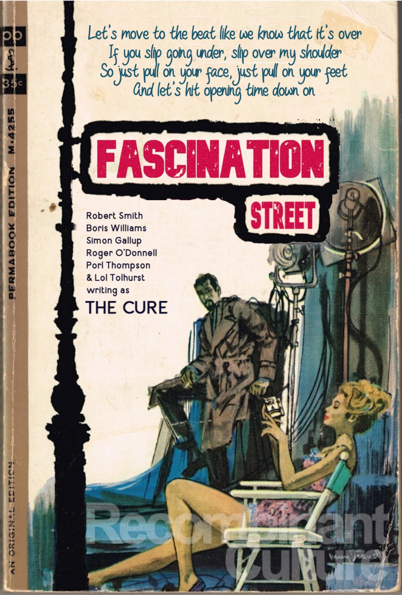 The Cure 'Fascination Street' Art Print - RecombinantCulture