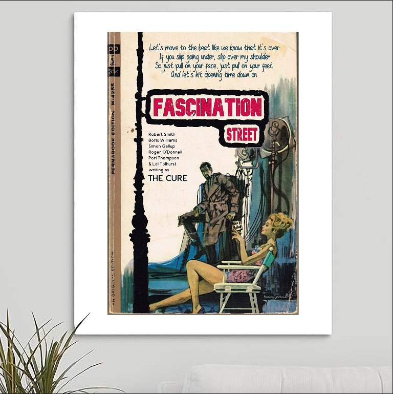 The Cure 'Fascination Street' Art Print - RecombinantCulture