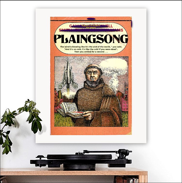 The Cure-inspired 'Plainsong' Art Print - RecombinantCulture