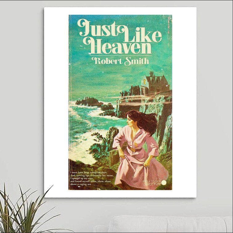 The Cure 'Just Like Heaven' v2 Art Print - RecombinantCulture