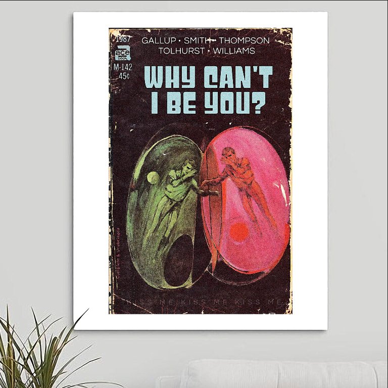 The Cure 'Why Can't I Be You?' Art Print - RecombinantCulture