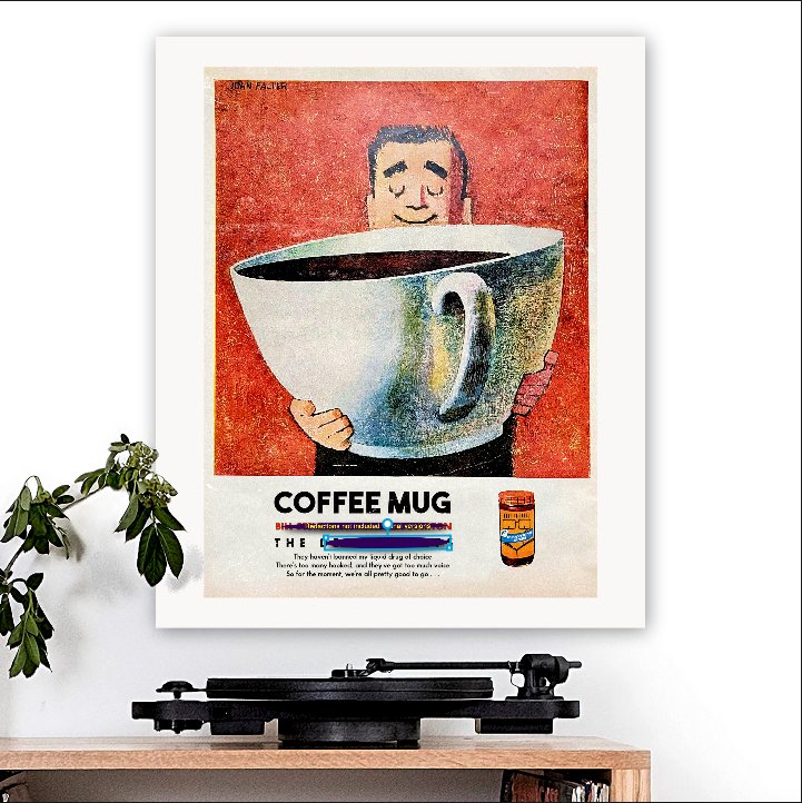 The Descendents-inspired 'Coffee Mug' Art Print - RecombinantCulture