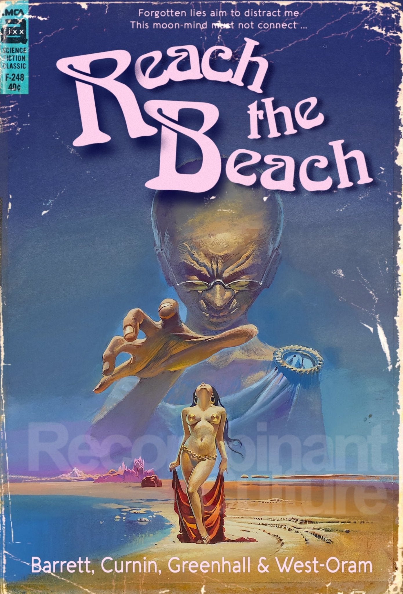 The Fixx 'Reach The Beach' Art Print - RecombinantCulture