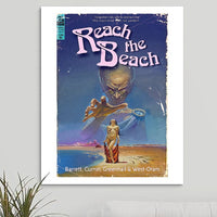 The Fixx 'Reach The Beach' Art Print - RecombinantCulture