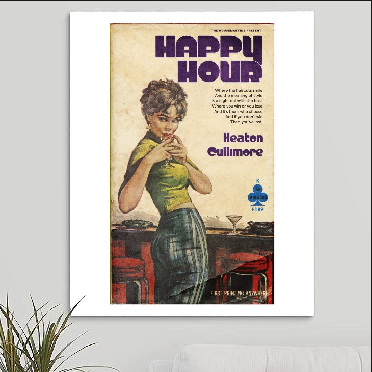 The Housemartins 'Happy Hour' Art Print - RecombinantCulture