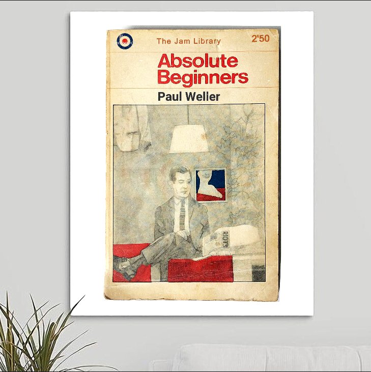 The Jam 'Absolute Beginners' Art Print - RecombinantCulture