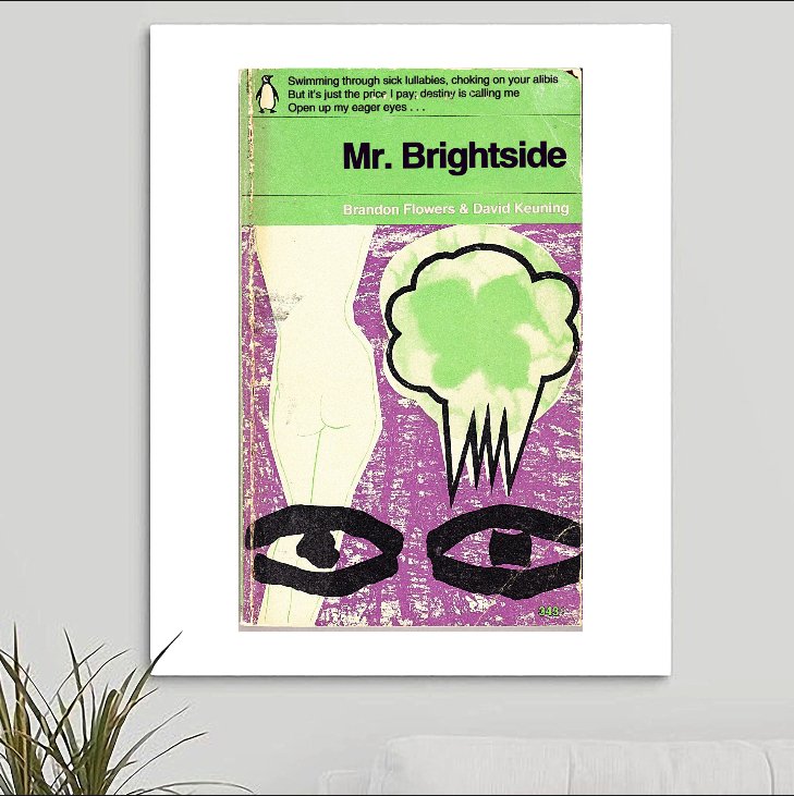 The Killers 'Mr Brightside' Art Print - RecombinantCulture