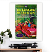 The Kings - inspired 'This Beat Goes On/Switchin' To Glide' Art Print - RecombinantCulture