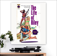 The Lightning Seeds - inspired 'The Life of Riley' Art Print - RecombinantCulture