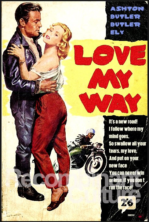 The Psychedelic Furs 'Love My Way' v1 Art Print - RecombinantCulture