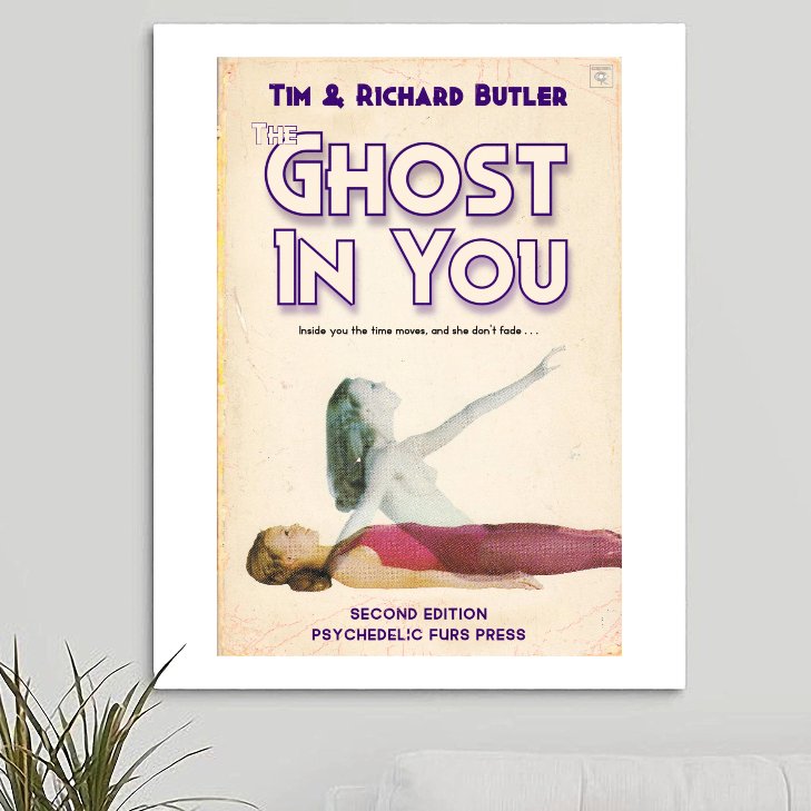 The Psychedelic Furs 'The Ghost In You' v2 Art Print - RecombinantCulture