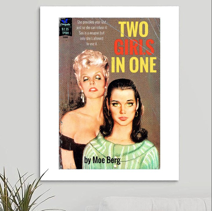 The Pursuit of Happiness 'Two Girls In One' Art Print - RecombinantCulture