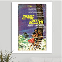 The Rolling Stones 'Gimme Shelter' Art Print - RecombinantCulture