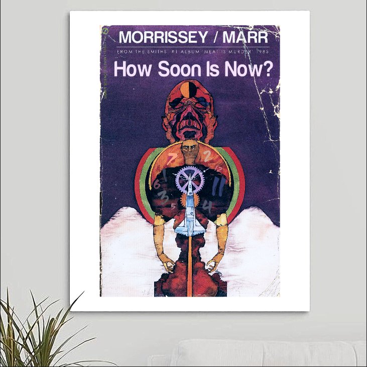 The Smiths 'How Soon Is Now' v3 Art Print - RecombinantCulture