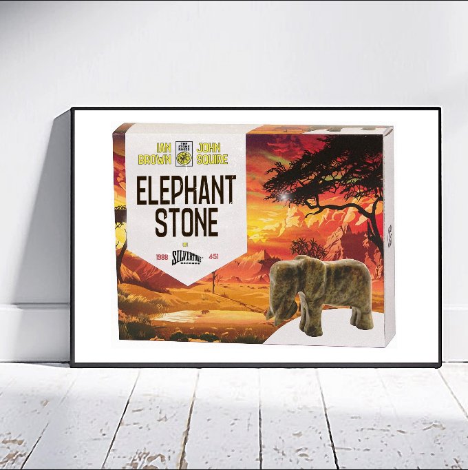 The Stone Roses 'Elephant Stone' v2 Art Print - RecombinantCulture