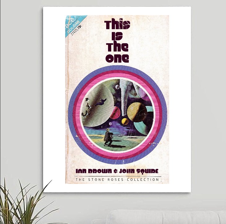 The Stone Roses 'This Is The One' Art Print - RecombinantCulture