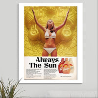 The Stranglers 'Always The Sun' Art Print - RecombinantCulture